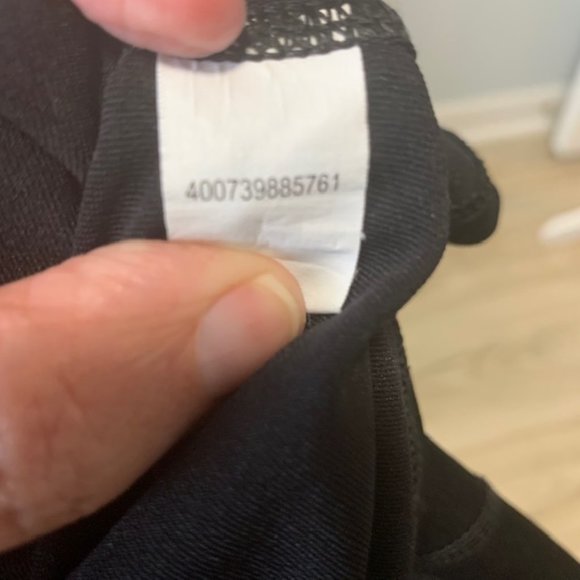 Tek Gear DryTek Black XL 1/2 zip pullover - Picture 8 of 8